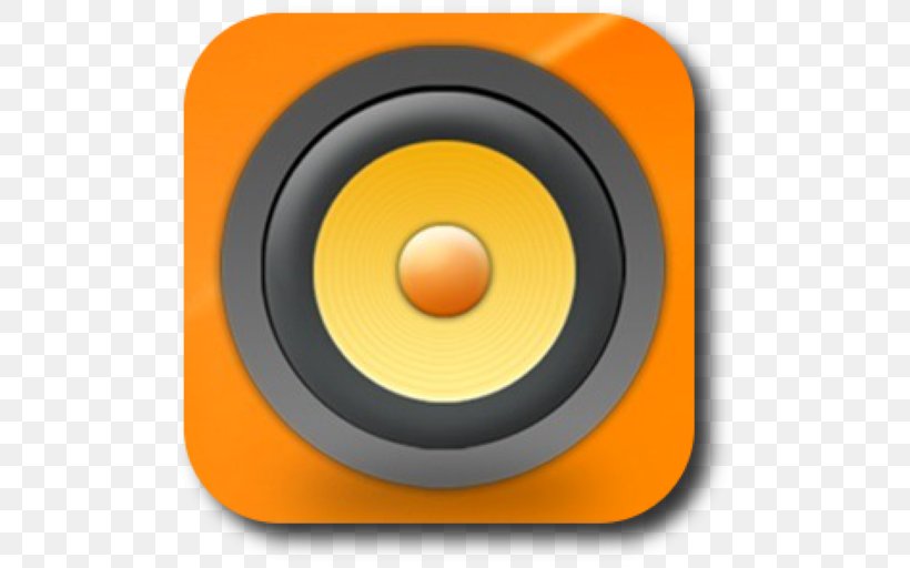 Sound Circle Font, PNG, 512x512px, Sound, Multimedia, Orange, Yellow Download Free