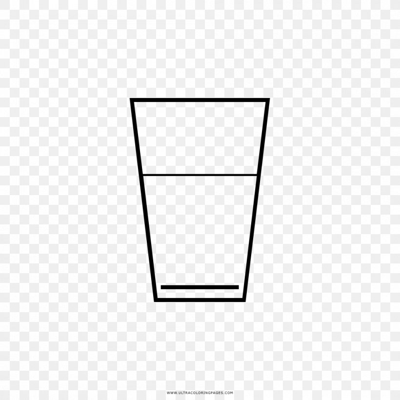 Coloring Book Drawing Glass Cup, PNG, 1000x1000px, Coloring Book, Area, Ausmalbild, Black, Black And White Download Free
