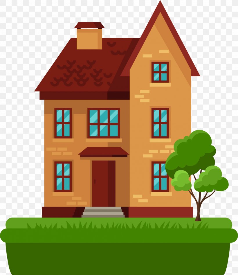 Vector Graphics Image Illustration Cartoon Building, PNG, 2000x2311px, Cartoon, Animation, Architecture, Building, Drawing Download Free