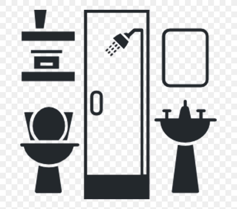 Bathroom Toilet House Shower Plumber, PNG, 726x726px, Bathroom, Area, Black And White, Brand, Closet Download Free