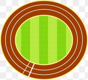 Track And Field Vector - Circle PNG