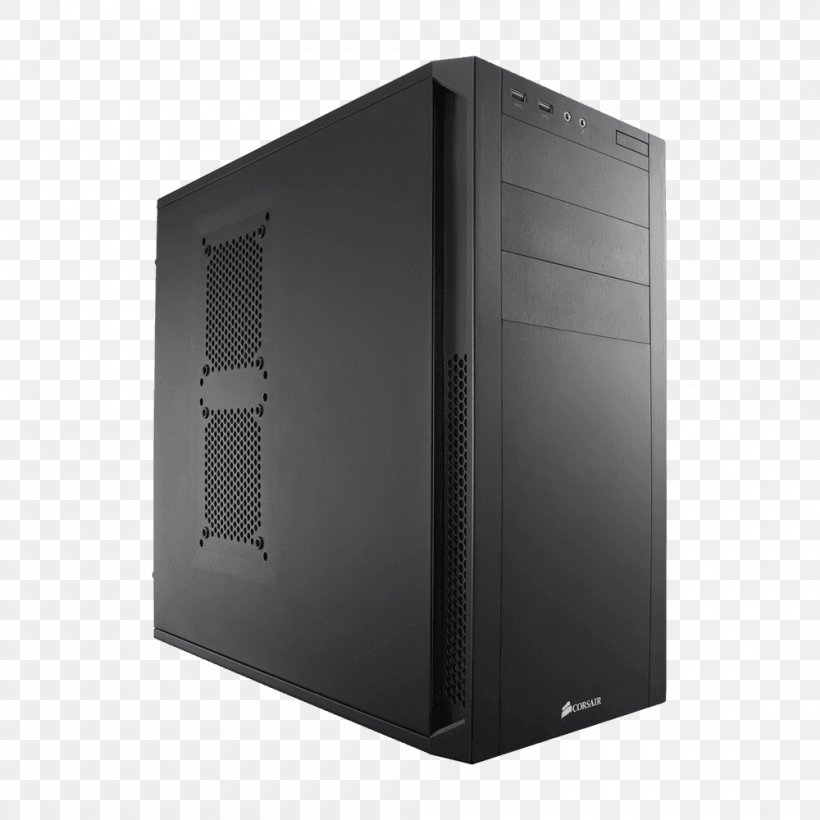 Computer Cases & Housings ATX Corsair Components Solid-state Drive Hard Drives, PNG, 1000x1000px, Computer Cases Housings, Atx, Black, Computer, Computer Accessory Download Free