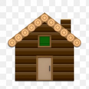 House - Dog Houses Log Cabin Roof Property PNG