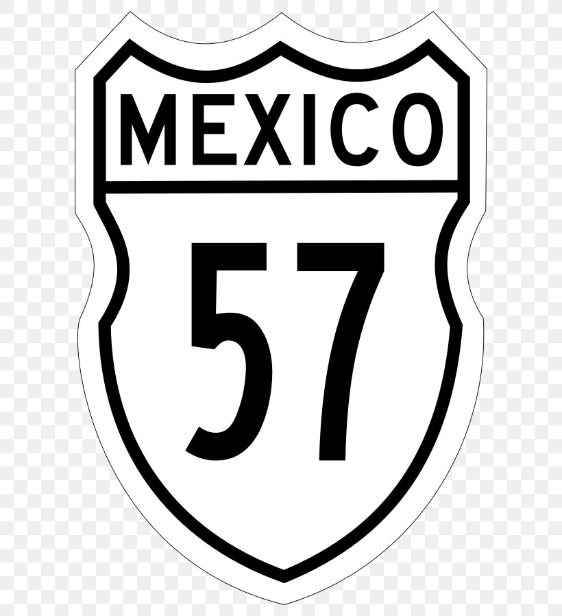 Mexican Federal Highway 57 Road Image Logo, PNG, 624x898px, Mexican Federal Highway 57, Area, Black And White, Brand, Car Download Free