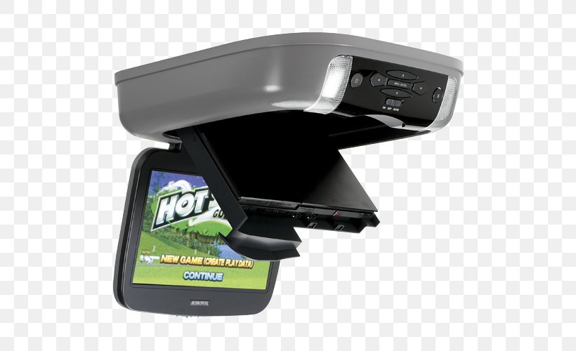 PlayStation 2 Car DVD Player Voxx International Computer Monitors, PNG, 500x500px, Playstation 2, Car, Computer Monitors, Consumer Electronics, Dvd Player Download Free