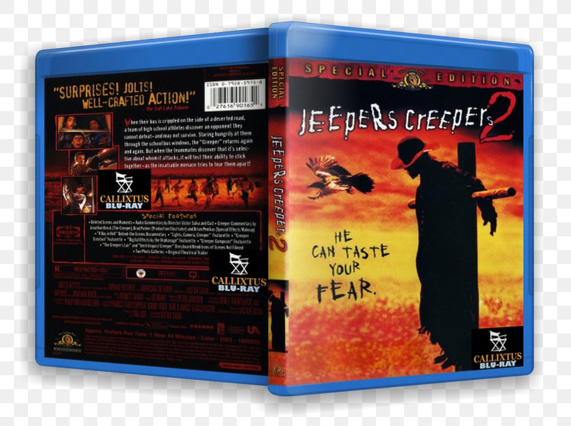 YouTube Jeepers Creepers DVD Metro-Goldwyn-Mayer Film, PNG, 817x613px, 2003, Youtube, Book, Dvd, Film Download Free