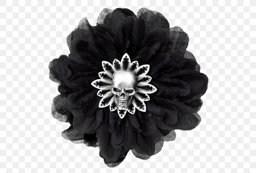 Barrette Clothing Accessories Flower Headband, PNG, 555x555px, Barrette, Alchemy Gothic, Black, Black Dahlia, Blackandwhite Download Free
