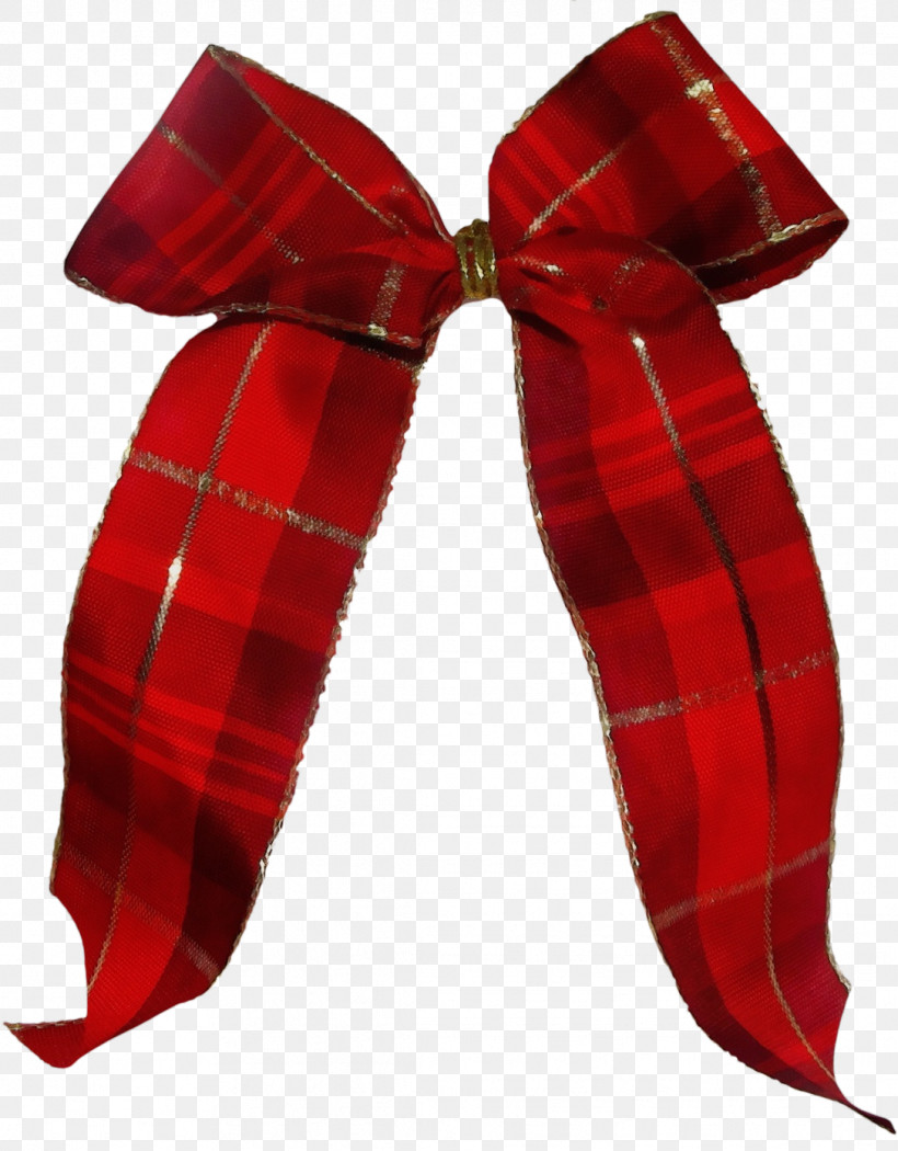 Bow Tie, PNG, 1087x1393px, Watercolor, Bow Tie, Paint, Plaid, Red Download Free