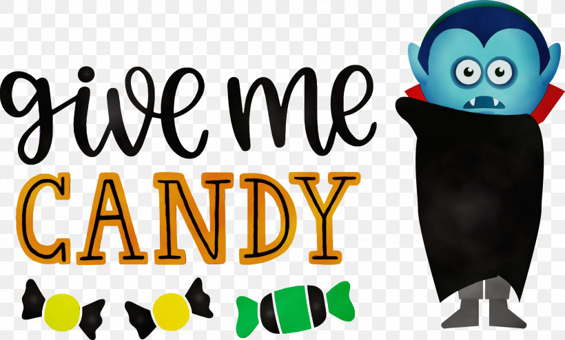 Logo Character Cartoon Meter Behavior, PNG, 3000x1809px, Give Me Candy, Behavior, Cartoon, Character, Character Created By Download Free