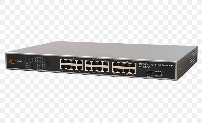 Network Switch 10 Gigabit Ethernet Small Form-factor Pluggable Transceiver Computer Network, PNG, 800x500px, 10 Gigabit Ethernet, Network Switch, Computer Network, Electronic Component, Electronic Device Download Free