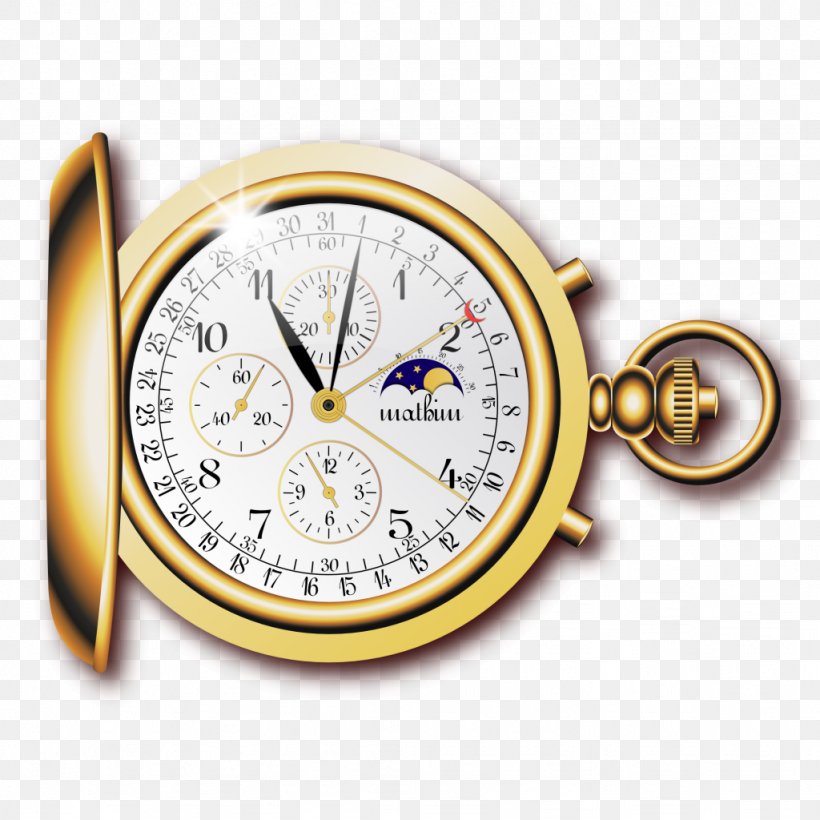 Pocket Watch Clock Clip Art, PNG, 1024x1024px, Pocket Watch, Brand, Chronograph, Clock, Elgin National Watch Company Download Free