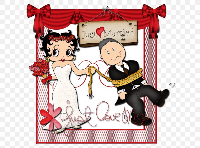 Betty Boop Wedding Invitation Clip Art Marriage, PNG, 633x607px, Watercolor, Cartoon, Flower, Frame, Heart Download Free