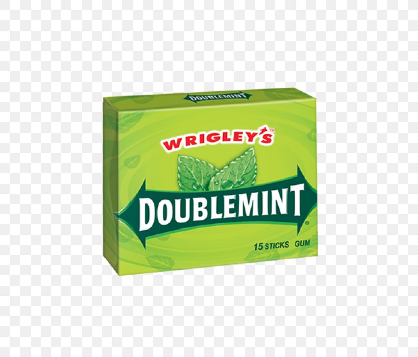 Chewing Gum Doublemint Wrigley Company Wrigley's Spearmint Orbit, PNG, 700x700px, Chewing Gum, Big Red, Brand, Candy, Doublemint Download Free