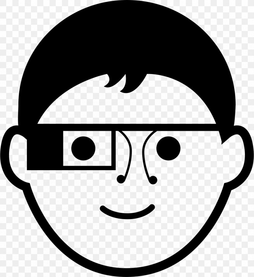 Glass, PNG, 898x980px, Google Glass, Area, Black, Black And White, Emoticon Download Free