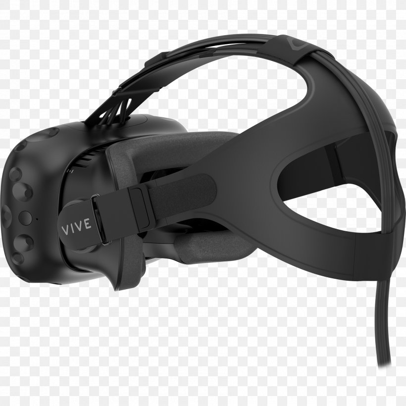 HTC Vive PlayStation VR Virtual Reality Headset, PNG, 1800x1800px, Htc Vive, Black, Computer Monitors, Customer Service, Game Controllers Download Free