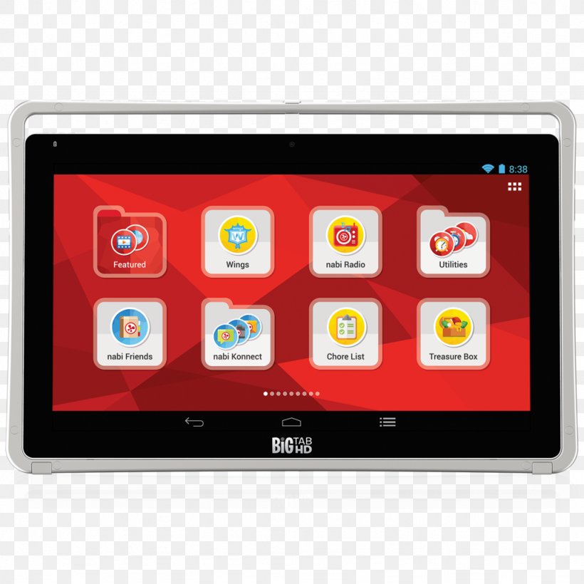 Android 20 Inch 16 Gb Wi Fi Fuhu Nabi Big Tab 20, PNG, 1024x1024px, 16 Gb, Android, Brand, Display Device, Electronic Device Download Free