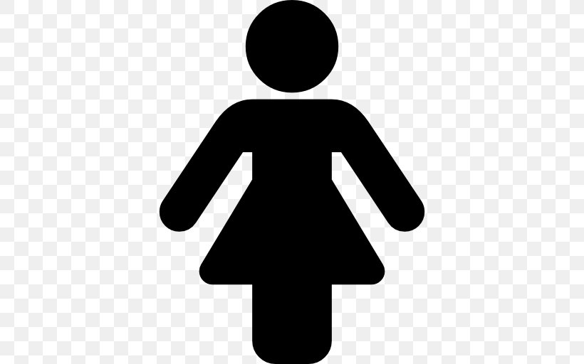 Female Gender Symbol Clip Art, PNG, 512x512px, Female, Black And White, Gender Role, Gender Symbol, Hand Download Free