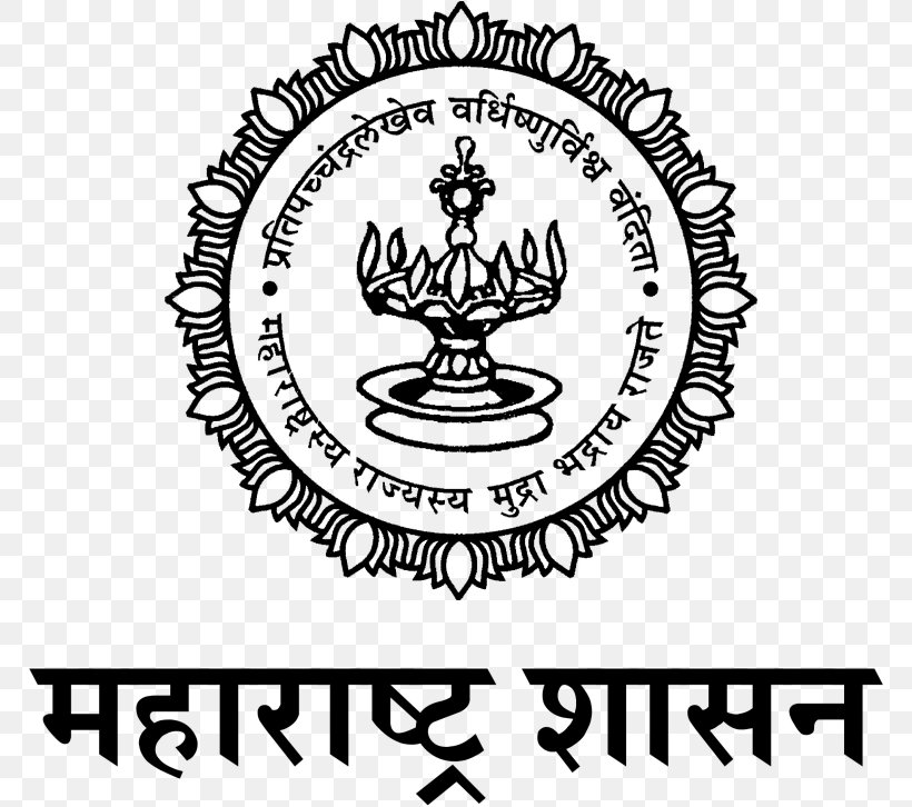 Government Of India Government Of Maharashtra Mumbai State Government, PNG, 768x726px, Government Of India, Area, Black And White, Brand, Crest Download Free