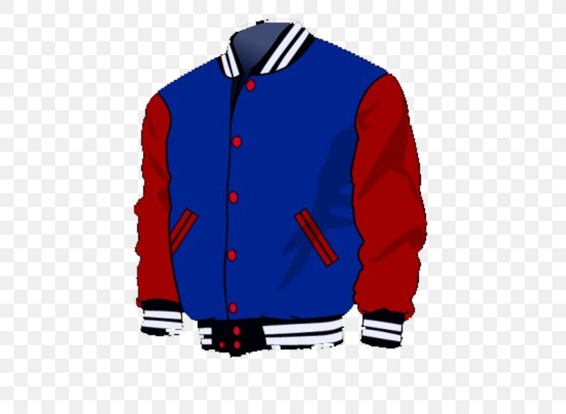 Jacket Letterman Clip Art, PNG, 579x600px, Jacket, Blue, Bluza, Clothing, Cobalt Blue Download Free