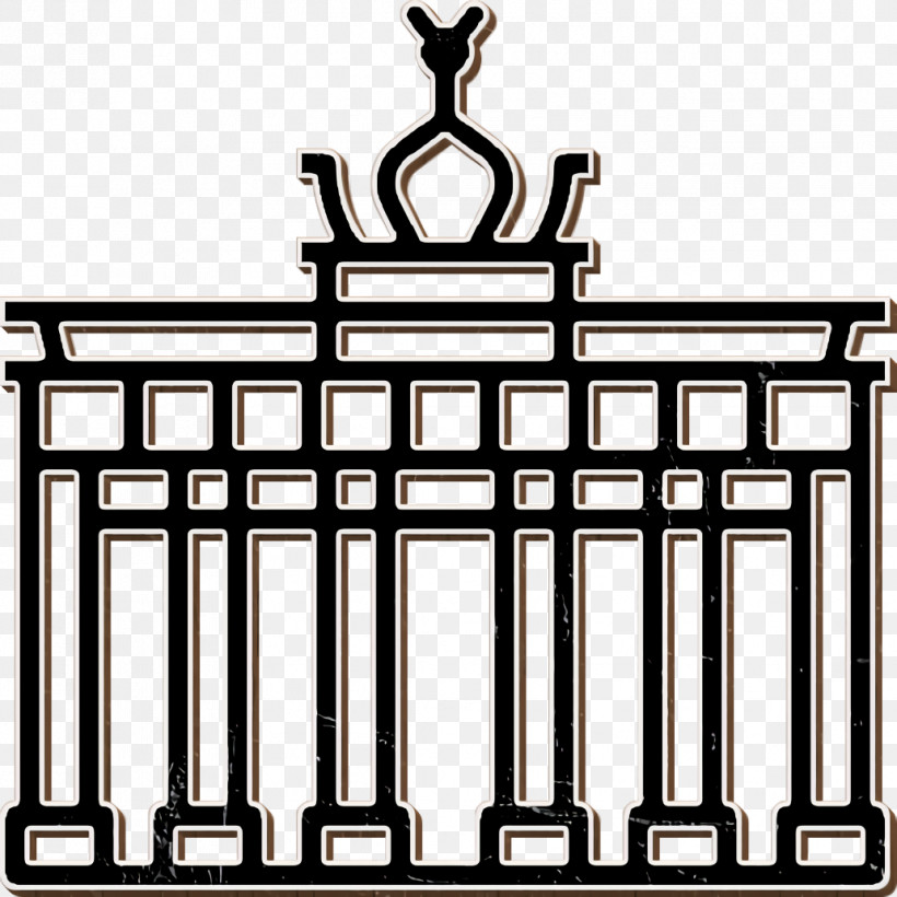 Brandenburg Gate Icon Landmark Icon Berlin Icon, PNG, 1032x1032px, Landmark Icon, Geometry, Line, Mathematics, Meter Download Free