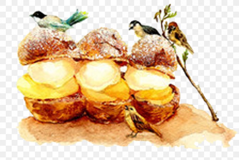 Ice Cream Food Profiterole Cake Dessert, PNG, 999x669px, Egg Waffle, Appetizer, Baking, Bread, Cake Download Free