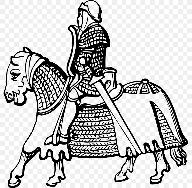 Knights Templar Drawing Clip Art, PNG, 790x800px, Knight, Art, Artwork, Black And White, Coloring Book Download Free