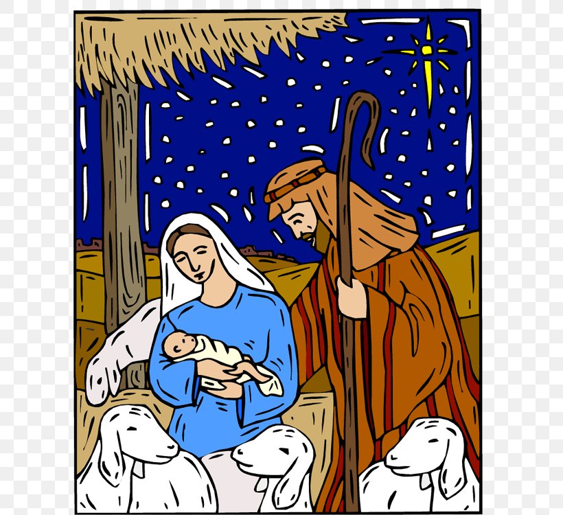 Nazareth Christmas Nativity Of Jesus Nativity Scene Clip Art, PNG, 605x750px, Nazareth, Art, Artwork, Cartoon, Child Jesus Download Free