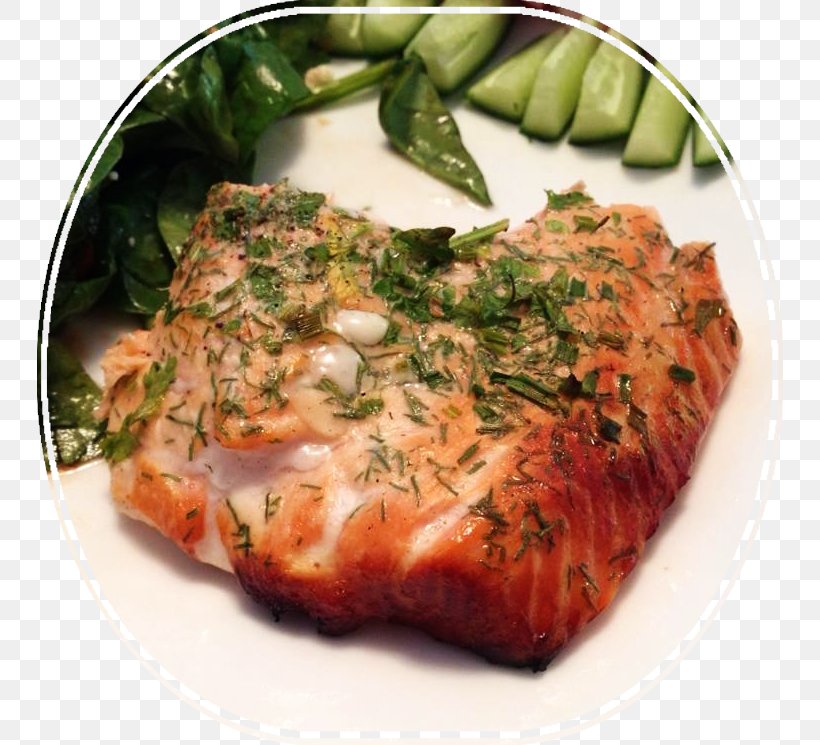 Smoked Salmon Steak Pork Chop Veal Recipe, PNG, 746x745px, Smoked Salmon, Dish, Garnish, Meat, Pork Chop Download Free