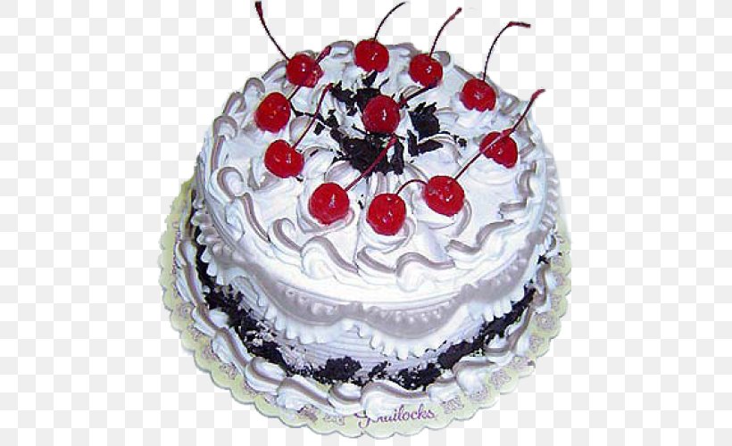 Black Forest Gateau Bakery Chocolate Cake Filipino Cuisine Philippines, PNG, 500x500px, Black Forest Gateau, Bakery, Birthday Cake, Black Forest Cake, Buttercream Download Free