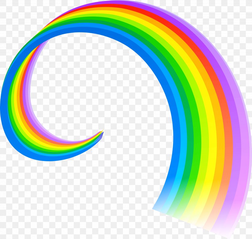 Rainbow Image, PNG, 3493x3303px, Rainbow, Art, Cartoon, Color, Comics Download Free