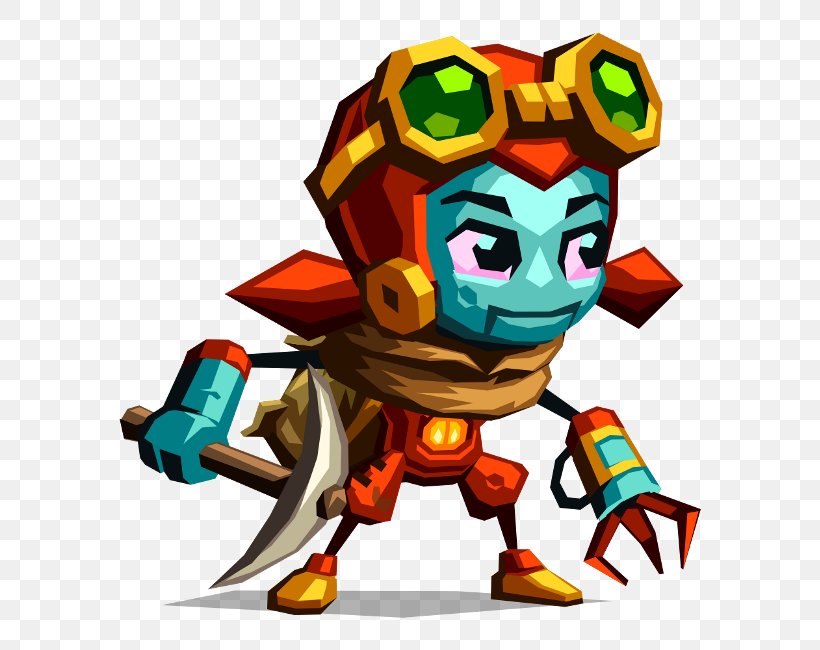 SteamWorld Dig 2 Nintendo Switch Video Game Image And Form International AB, PNG, 650x650px, Steamworld Dig 2, Art, Cartoon, Character, Fictional Character Download Free