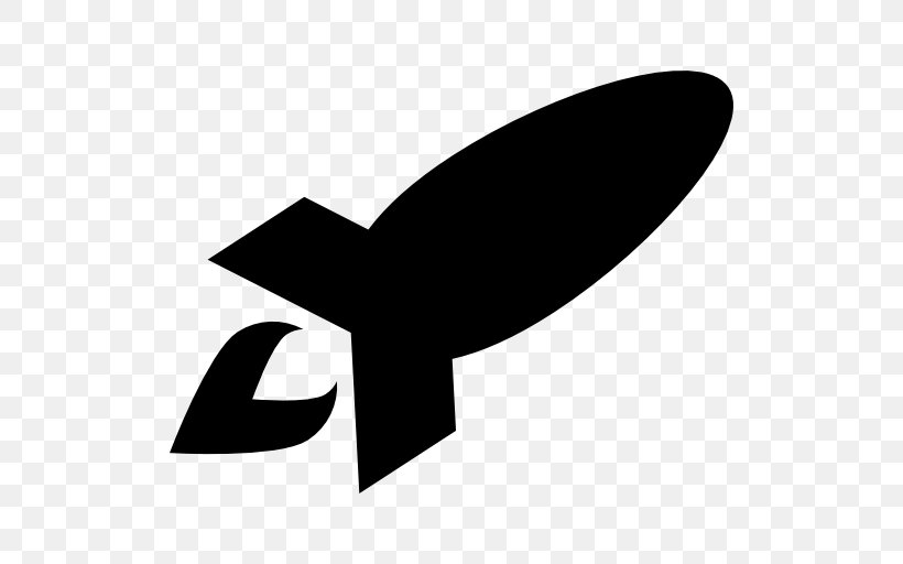 Rocket Spacecraft Transport Clip Art, PNG, 512x512px, Rocket, Black, Black And White, Logo, Monochrome Download Free