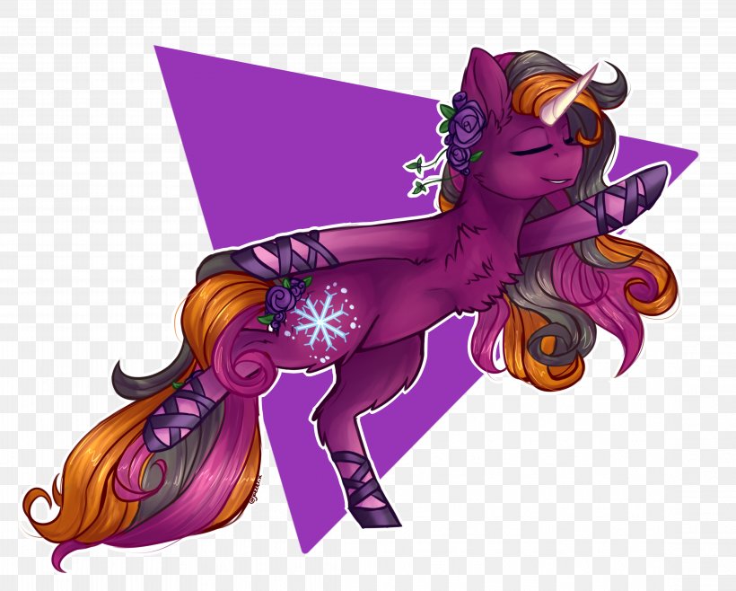Pony Horse Cartoon Purple, PNG, 4473x3593px, Pony, Art, Carnivora, Carnivoran, Cartoon Download Free