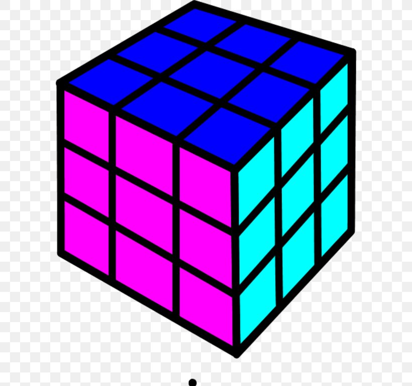 Rubik's Cube Puzzle Cube Clip Art, PNG, 600x767px, Cube, Area, Combination Puzzle, Drawing, Purple Download Free