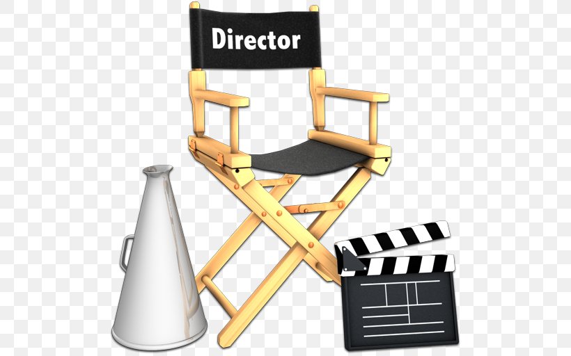 Film Director, PNG, 512x512px, Film Director, Animation, Casting, Chair, Cinema Download Free