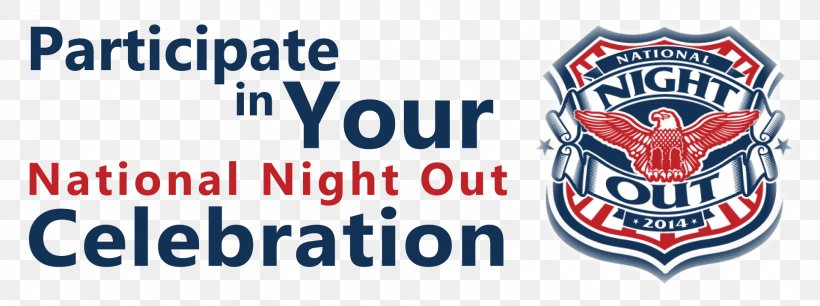 T-shirt National Night Out Logo Banner Trademark, PNG, 1916x716px, Tshirt, Advertising, Banner, Brand, Label Download Free