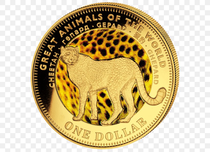 Cheetah Gold Big Cat Coin, PNG, 600x594px, Cheetah, Big Cat, Big Cats, Carnivoran, Cat Download Free