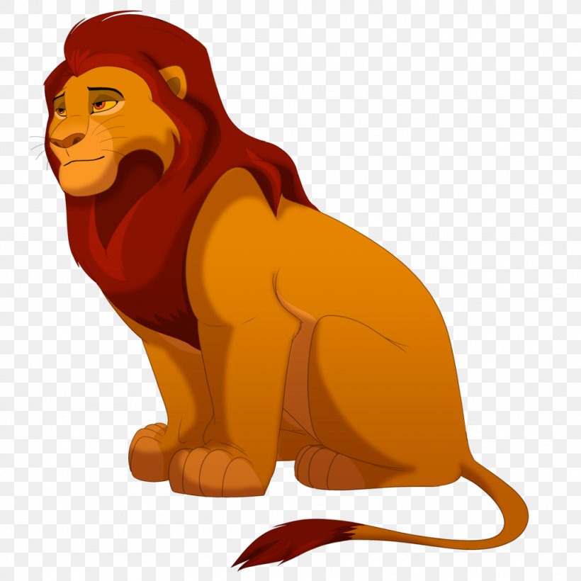 Lion Mufasa Nala Simba Sarafina, PNG, 1024x1024px, Lion, Animal Figure, Animation, Art, Big Cats Download Free