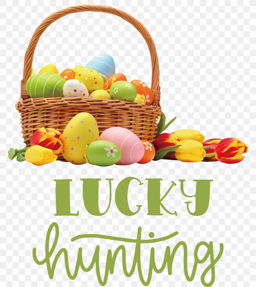 Lucky Hunting Happy Easter Easter Day, PNG, 2675x3000px, Happy Easter, Basket, Candy, Chocolate Egg, Easter Basket Download Free