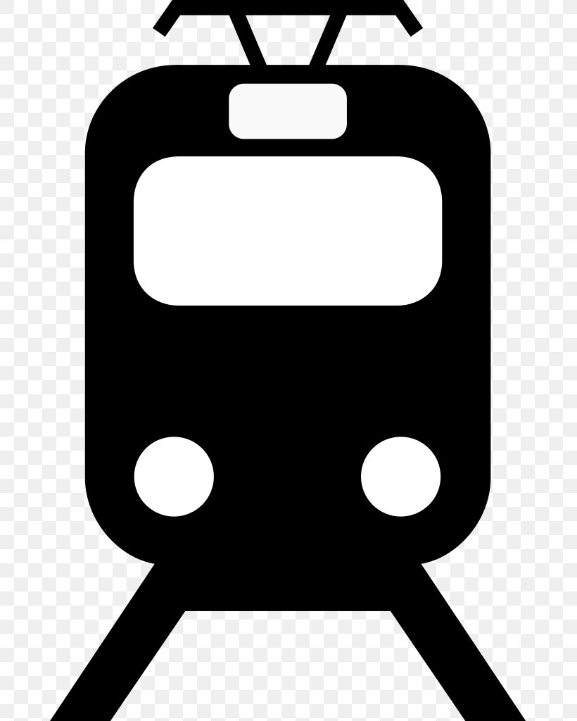 Rapid Transit Rail Transport Train Clip Art, PNG, 677x1024px, Rapid Transit, Black, Black And White, Commuter Station, Logo Download Free