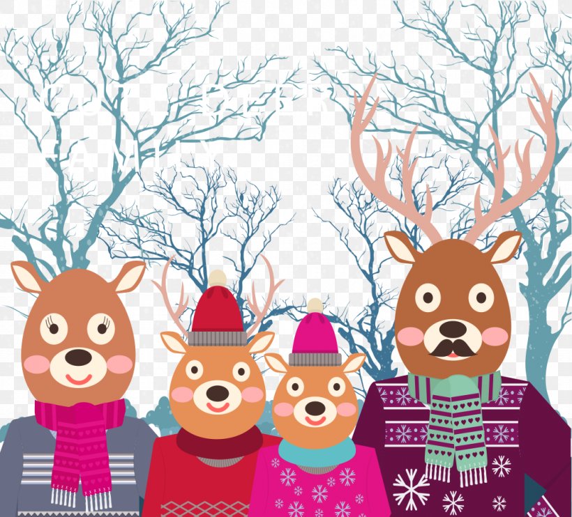 Reindeer Christmas Ornament Drawing, PNG, 1053x954px, Reindeer, Art, Cartoon, Christmas, Christmas Decoration Download Free
