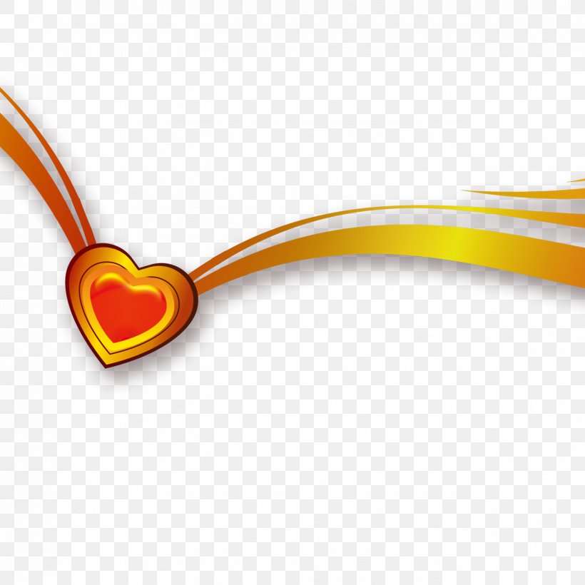 Ribbon Gold Red, PNG, 1276x1276px, Ribbon, Gold, Heart, Orange, Red Download Free