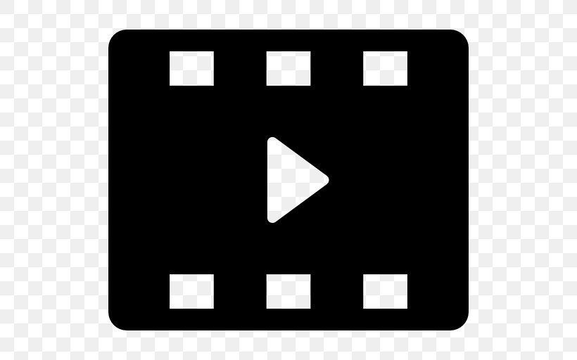 Video Player Blu-ray Disc Media Player, PNG, 512x512px, Video, Area, Black, Black And White, Bluray Disc Download Free