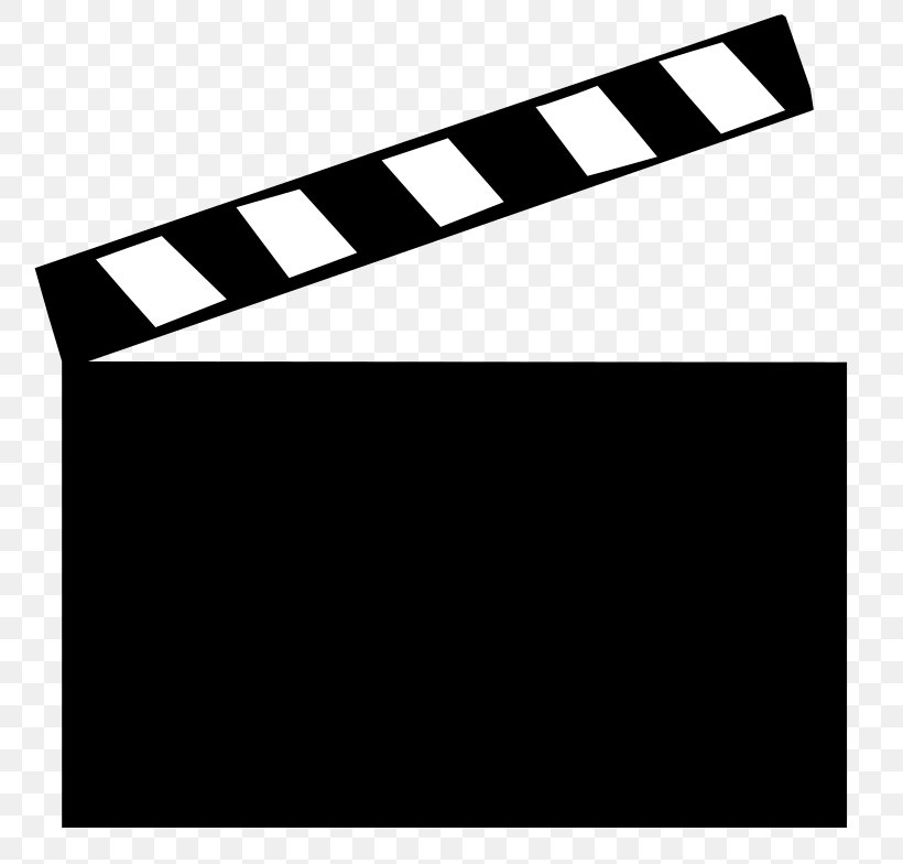 Clapperboard Film Clip Art, PNG, 800x784px, Clapperboard, Area, Autocad Dxf, Black, Black And White Download Free