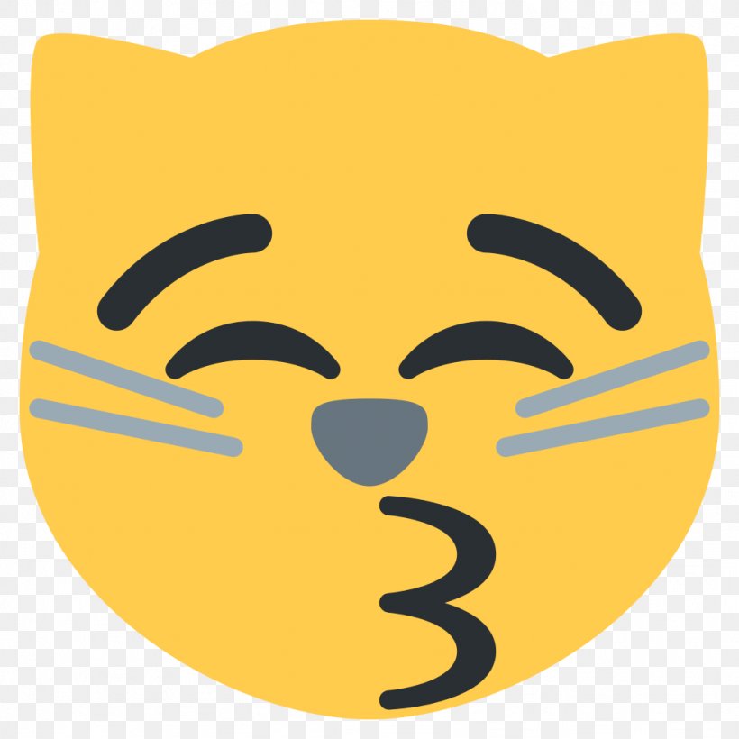 Emoji Cat Meaning Kiss Smile, PNG, 1024x1024px, Emoji, Carly Rae Jepsen, Cat, Cut Copy And Paste, Definition Download Free
