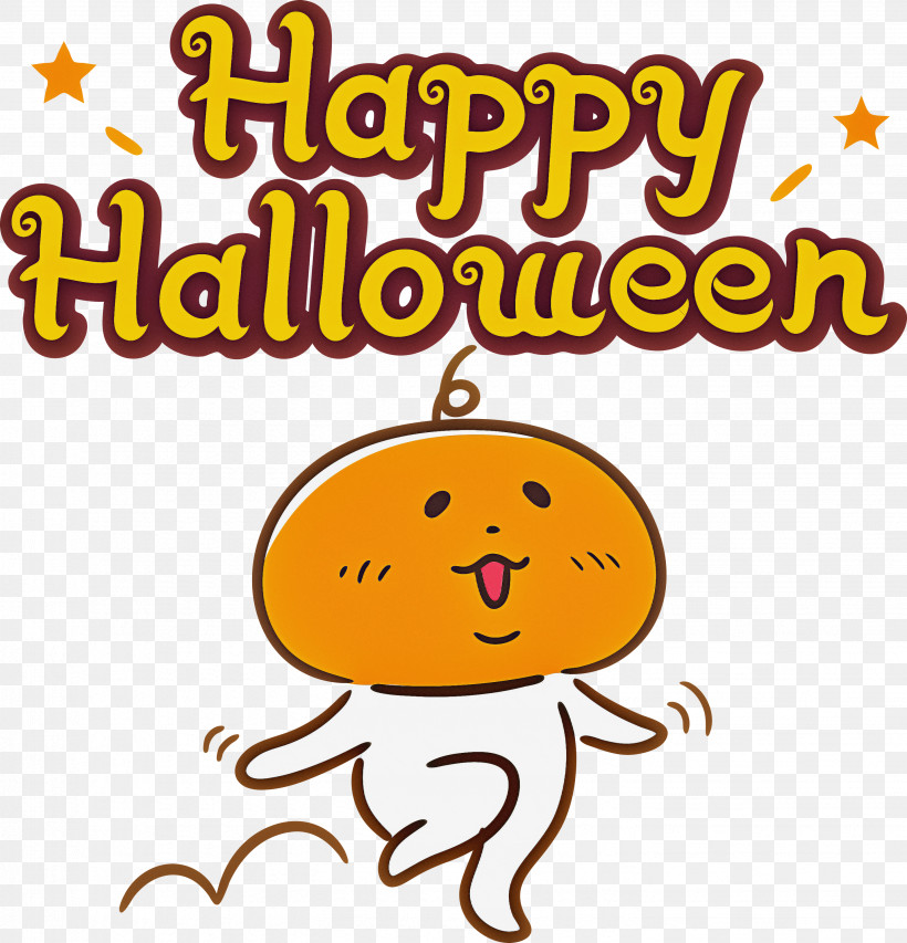 Happy Halloween, PNG, 2881x3000px, Happy Halloween, Cartoon, Emoticon, Happiness, Meter Download Free