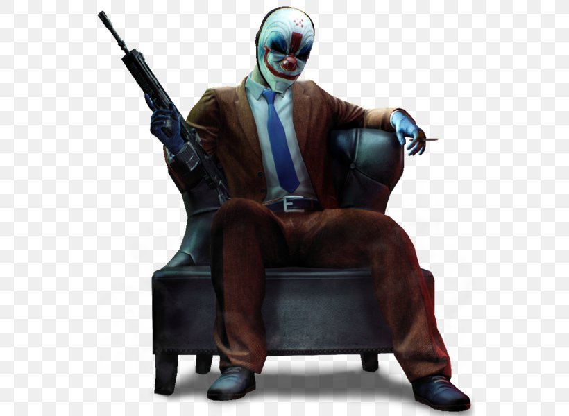 Payday 2 Payday: The Heist Video Game Downloadable Content Overkill Software, PNG, 550x600px, Payday 2, Computer Software, Downloadable Content, Fictional Character, Figurine Download Free