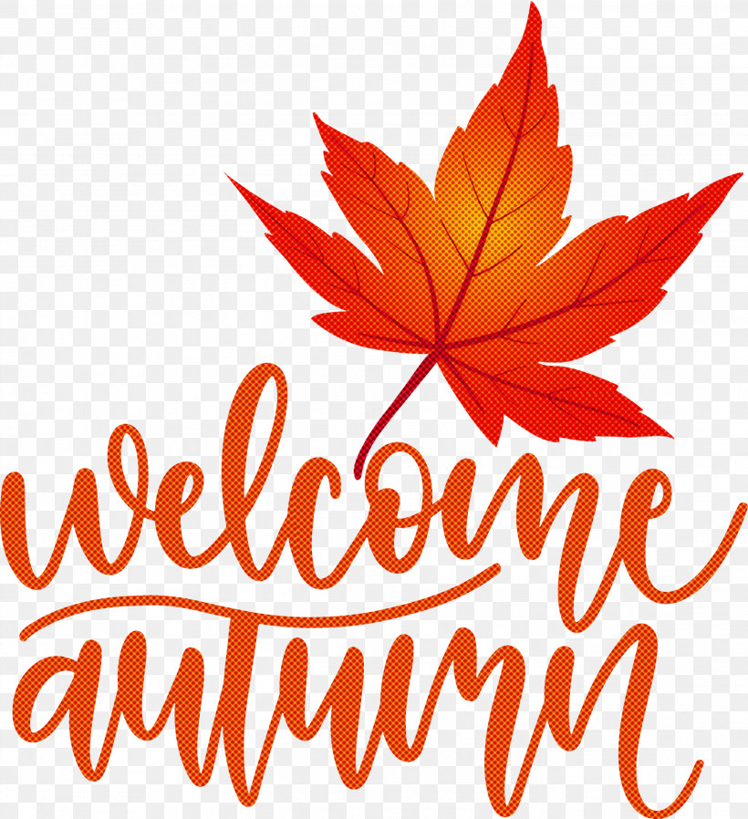 Welcome Autumn Autumn, PNG, 2738x2999px, Welcome Autumn, Autumn, Flower, Leaf, Line Download Free