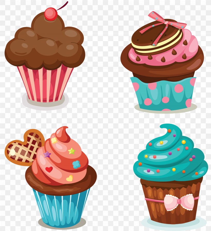 Cupcake Muffin Frosting & Icing Birthday Cake, PNG, 6218x6818px, Cupcake, Baking, Baking Cup, Birthday Cake, Biscuits Download Free