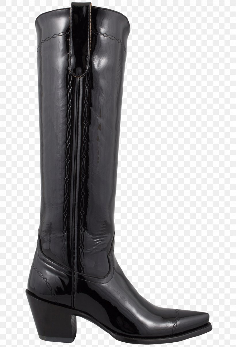 Knee-high Boot Patent Leather Chelsea Boot Riding Boot, PNG, 870x1280px, Boot, Black, C J Clark, Chelsea Boot, Cowboy Boot Download Free